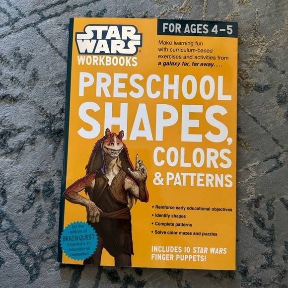 Star Wars Preschool Workbook Set – ABC, Numbers & Shapes (Ages 4–5) - Picture 5 of 8
